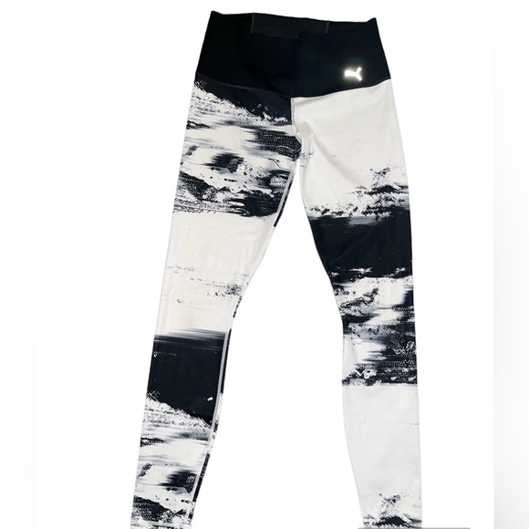 Puma Athletic Leggings - Splatter Paint Style - Picture 1 of 2